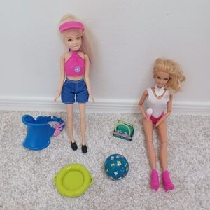 Girls Barbie Doll Toy Lot
